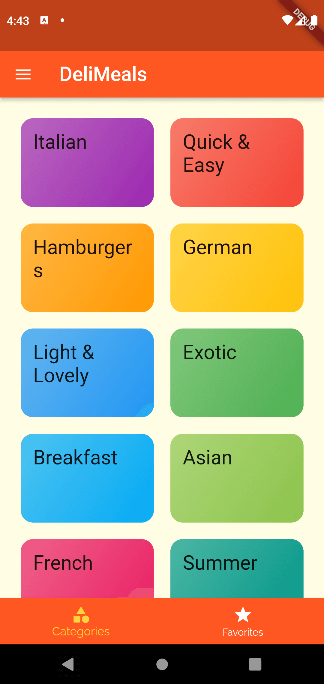 DeliMeals screenshot